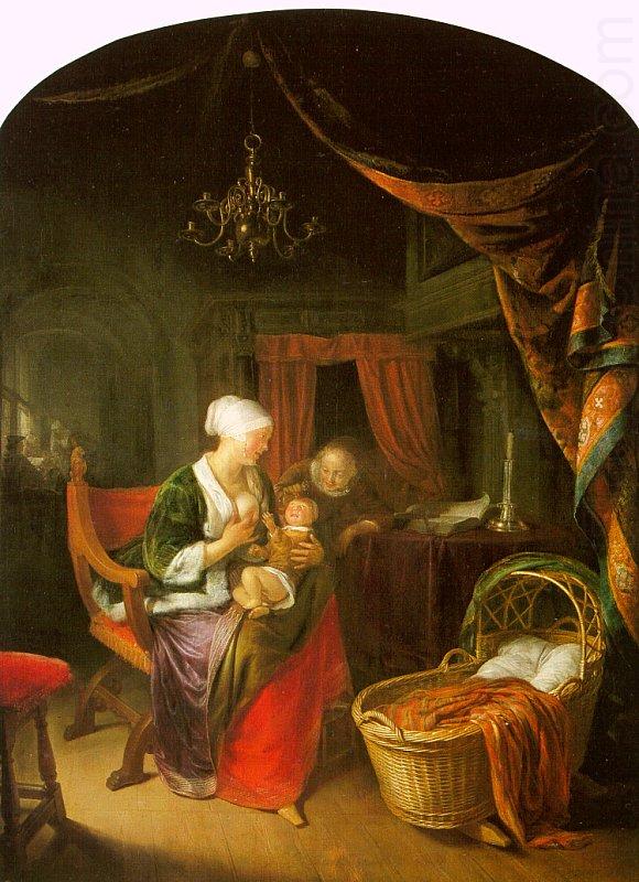 The Young Mother, Gerrit Dou